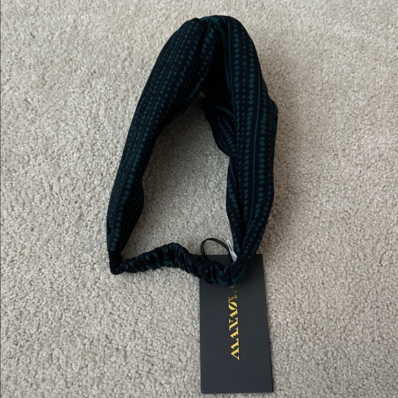 Manaola Green & Black Tulle Headband - Brand New - Picture 3 of 3